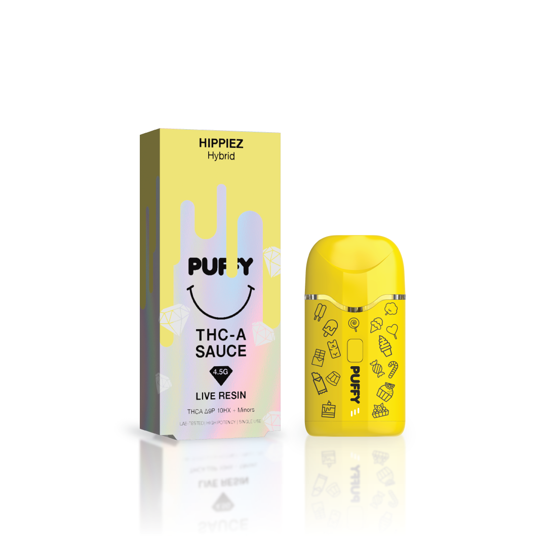 PUFFY 4.5G - THC-A - Hippiez (Hybrid) – Puffy THCa