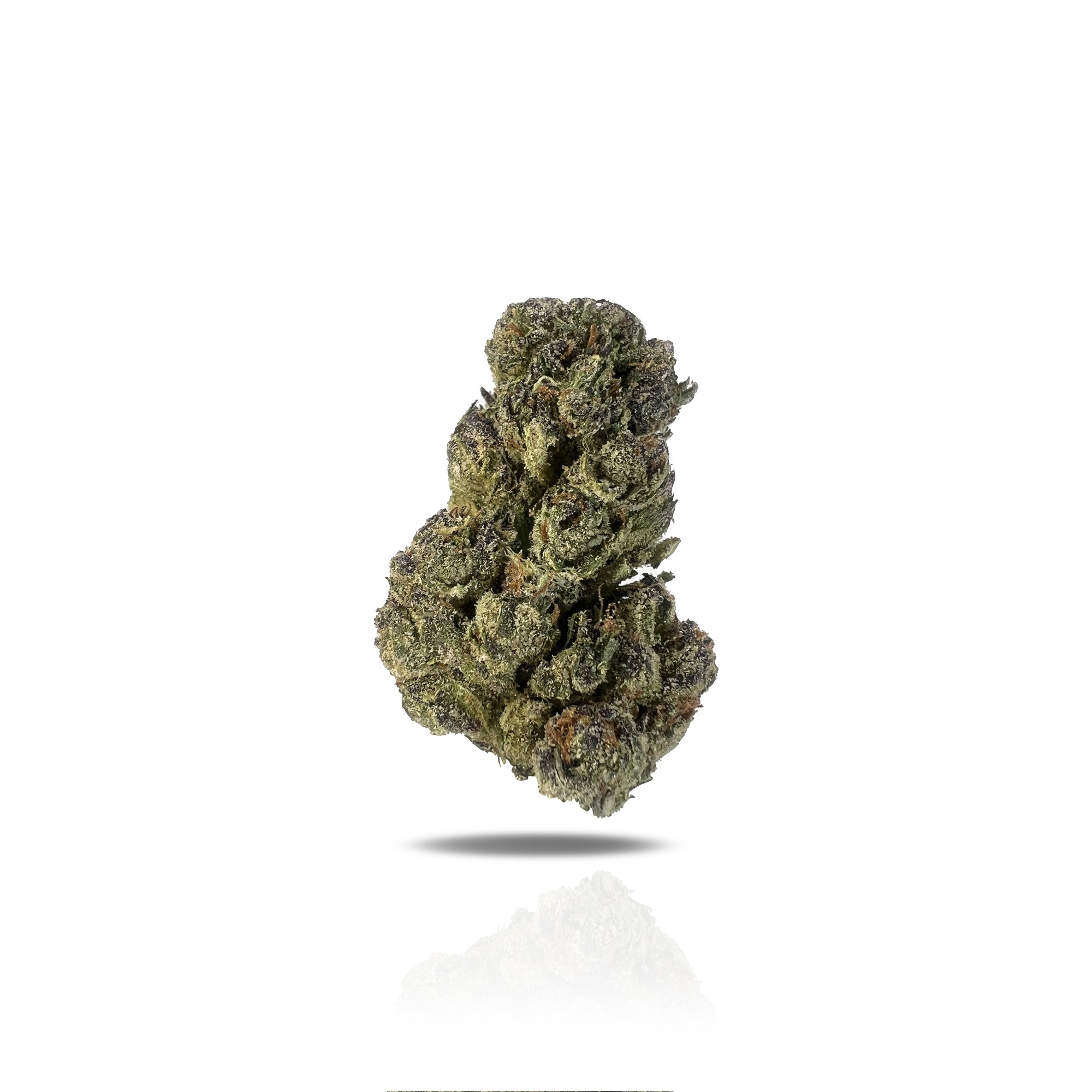 PUFFY Pink Runtz is a well-balanced hybrid THCa strain, born from the flavorful cross between ZKZ and Gelato. It boasts a sweet, fruity flavor profile reminiscent of sugary candies, layered with tropical fruit, berry notes, and a smooth, creamy undertone. The aroma is a captivating mix of sweet cream and sugary candy, layered with a sharp, gassy undertone that adds intensity and complexity to the scent. Visually, the buds are dense and resin-coated, showcasing a striking mix of dark green and purple hues, o
